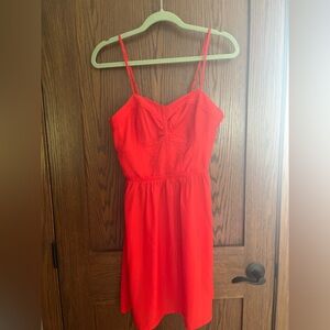 Lightweight Red Dress with Pockets ❤️